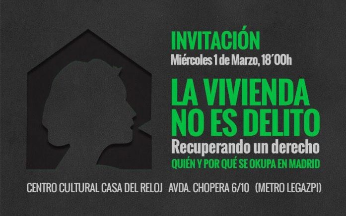 La Vivienda no es delito